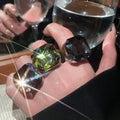 Rhinestone Square Open Ring For Women view 1