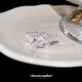 Korean Style Copper Zircon Butterfly Open Ring Light Luxury Elegant Adjustable Index Jewelry view 2