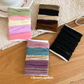 Fabric High Elastic Ponytail Hair Rope Jewelry Set Casual Minimalist Round Hair Tie Accessories view 2