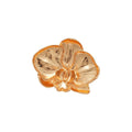 European American Metal Flower Brooch Retro Light Luxury Suit Pin Fashion Accessory view 5