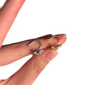 Alloy Rhinestone Star Floral Clip-on Earrings For Women Trendy OL Light Luxury Ear Cuffs view 5