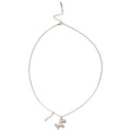 Korean Style Copper Zircon Horse Zodiac Sweater Necklace Light Luxury Minimalist Pendant view 5