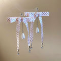 Korean Sweet Bow Stud Earrings With Faux Pearl Zircon Polka Dot Geometric Elegant Design view 4