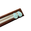 Minimalist Resin Teardrop Stud Earrings With Silver Pins For Everyday Commuter Style view 5