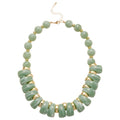 Old Money Style Acrylic Irregular Beaded Geometric Round Collarbone Necklace For Women view 5