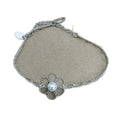 Minimalist Hollow Flower Faux Pearl Necklace Bracelet Jewelry Set For Women view 5