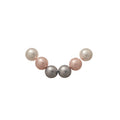 Faux Pearl Geometric Round Square Stud Earrings Jewelry Set, French Retro Modern Light Luxury view 5