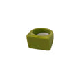 Colorful Dopamine Resin Square Fashion Ring For Women view 5