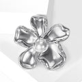 Alloy Polished Flower Rhinestone Brooch For Women's Apparel Decoration view 2