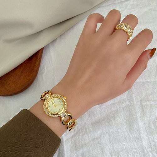 Zircon Twisted Wrap Open Ring For Women