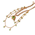 Light Luxury Oval Zircon Faux Pearl Necklace For Women, Elegant Geometric Clavicle Chain view 5