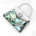 Alloy Abalone Shell Handbag Brooch Pin For Fashion Clothing Accessories view 2