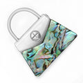 Alloy Abalone Shell Handbag Brooch Pin For Fashion Clothing Accessories view 3