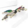 Alloy Enamel Colorful Bird Brooch For Coats And Gift Accessories view 2