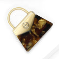 Acrylic Handbag Brooch Creative Fashion Clothing Lapel Pin Accessory view 3