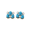 Vintage Faux Pearl Rhinestone Oval Necklace Bracelet Earrings Jewelry Set For Women view 5
