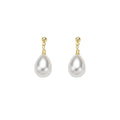 Elegant Vintage French Style Teardrop Faux Pearl Alloy Dangle Earrings For Women Fashion Earrings view 5