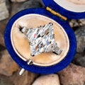 Niche Futuristic Minimal Marquise Zircon Ring For Women, Cool Transparent Style Jewelry view 2