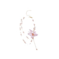 Vacation Style Double Layer Glass Beaded Floral Sweater Necklace With Flower Charm view 5