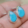 Minimalist Water Drop Stud Earrings For Women, Elegant Commuter Fashion Versatile Jewelry view 2