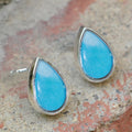 Minimalist Water Drop Stud Earrings For Women, Elegant Commuter Fashion Versatile Jewelry view 1