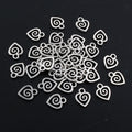 Alloy Small Swirl Circle Pendant For DIY Jewelry Accessories Necklace Bracelet Charm 0.3g view 4
