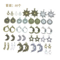 Metallic Moon and Sun Metal Charms for Jewelry and Craft Projects view 5