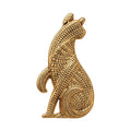 European Style Alloy Textured Puppy Dog Brooch Light Luxury Fashion Clothing Pin Accessory view 5