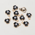11x9mm 0.5g Gold Zinc Alloy Charm Pendant for DIY Necklace Bracelet Jewelry Making view 3
