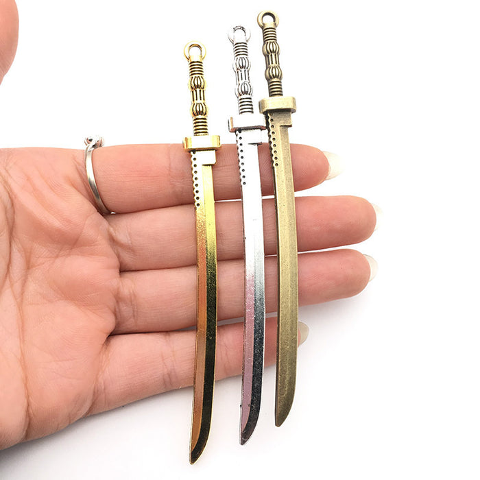 Matte Gold-Tone Banana Metal Charms for Jewelry and Craft Projects