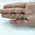 Creative Exotic Bohemian Vintage Style Women's Earrings, Fashion Trendy Export Jewelry Accessories view 2