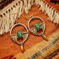 Creative Exotic Bohemian Vintage Style Women's Earrings, Fashion Trendy Export Jewelry Accessories view 1