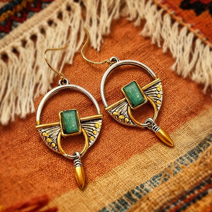 Creative Exotic Bohemian Vintage Style Women's Earrings, Fashion Trendy Export Jewelry Accessories
