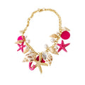 Light Luxury Shell Starfish Necklace For Women Beach Vacation Clavicle Chain Jewelry view 5