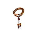 Ethnic Style Sandalwood Bodhi Double Layer Beaded Bracelet For Women Retro Chinese Round Bead Jewelry view 5
