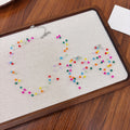 Korean Sweet Elegant Multilayer Artificial Crystal Beaded Necklace With Geometric Round Pastoral Charm view 4