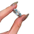 Zircon Heart Open Ring For Women view 5