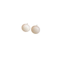 Acrylic Candy Bean Stud Earrings With Silver Needle Korean Sweet Geometric Round Fashion Jewelry view 5