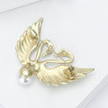 Alloy Pearl Swan Brooch Pin For Clothing Scarves And Sweaters view 4