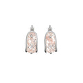 Korean Style Zircon Shell U Shaped Ear Cuff Earrings, Elegant Geometric Round Light Luxury view 5