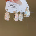Korean Style Zircon Shell U Shaped Ear Cuff Earrings, Elegant Geometric Round Light Luxury view 2