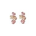 Alloy Silver Needle Enamel Flower Stud Earrings Sweet Fresh Spring Summer Fashion Jewelry view 5