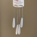 Korean Elegant Faux Pearl Teardrop Tassel Drop Earrings For Women view 2