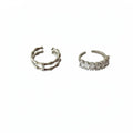 Zircon Double Layer Open Ring For Women view 5