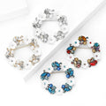 Alloy Rhinestone Pearl Wreath Brooch For Suits And Shawls view 3