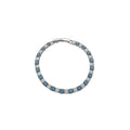 Minimalist Copper Zircon Eye Round Geometric Bangle For Women Light Luxury Fashion Jewelry view 5