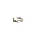 Zircon Diamond Shape Open Ring For Women view 5