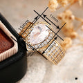 Teardrop Five Row Rhinestone Ring For Women, Layered Wedding Party Dress Jewelry view 4