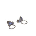 Copper Zircon Heart Clip-on Earrings Elegant Designer No Piercing Ear Cuff Jewelry view 5