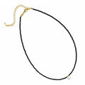 Old Money Faux Pearl Necklace With Gold Heart Round Ball And Square Crystal Pendants view 5